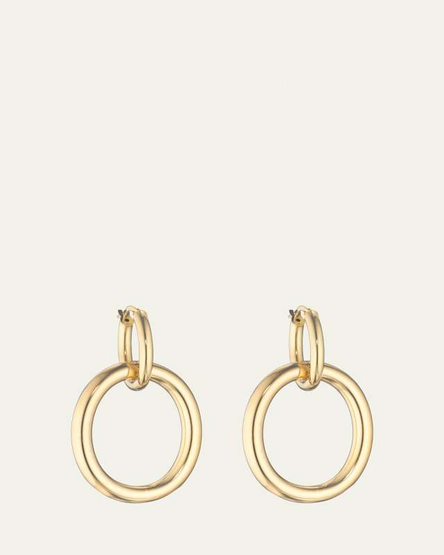 18K Yellow Gold Small Mama Earrings